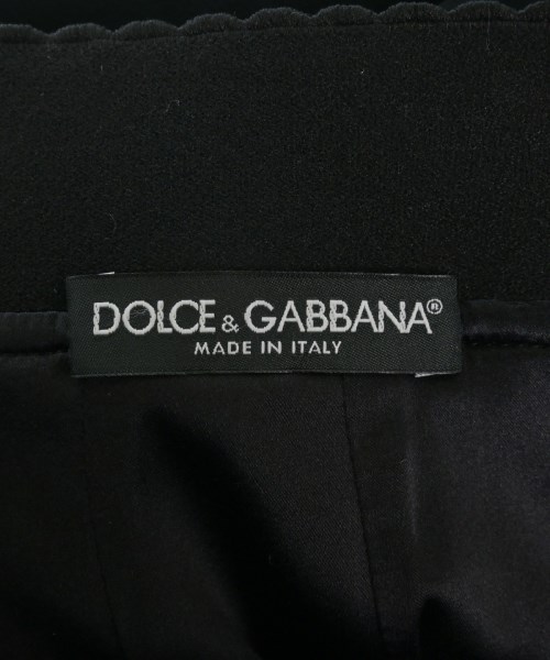DOLCE&GABBANA（ドルチェアンドガッバーナ）ひざ丈スカート 黒 サイズ:38(S位) レディース/2200620296175