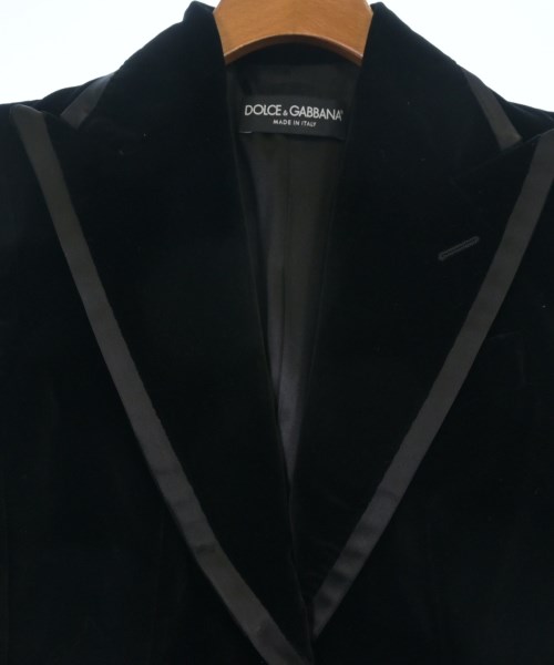 DOLCE&GABBANA（ドルチェアンドガッバーナ）テーラードジャケット 黒 サイズ:36(XS位) レディース/2200620296281