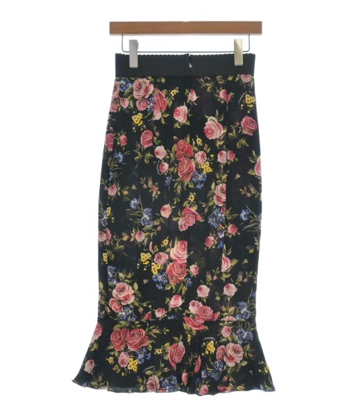 DOLCE&GABBANA（ドルチェアンドガッバーナ）ひざ丈スカート 黒 サイズ:36(XS位) レディース/2200620296328