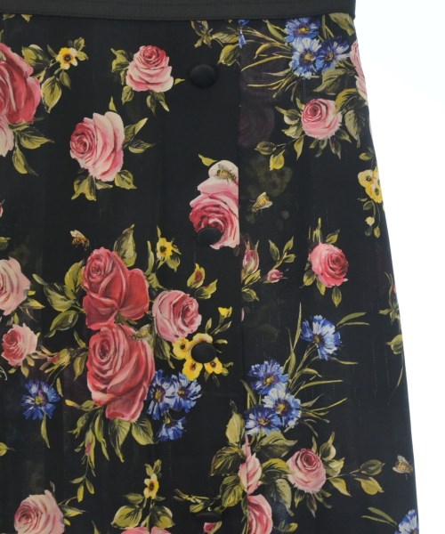 DOLCE&GABBANA（ドルチェアンドガッバーナ）ひざ丈スカート 黒 サイズ:36(XS位) レディース/2200620296328