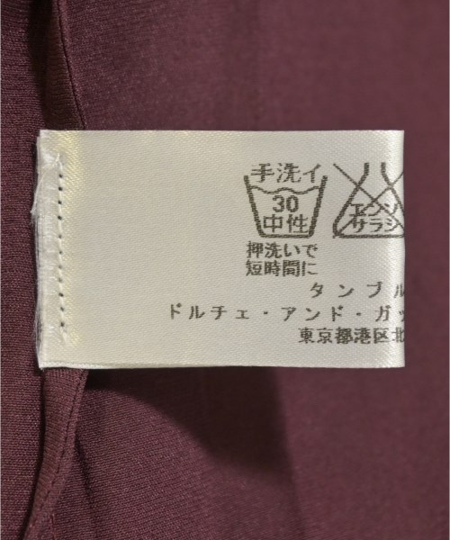 DOLCE&GABBANA（ドルチェアンドガッバーナ）ドレスシャツ 紫 サイズ:-(XS位) レディース/2200620296342