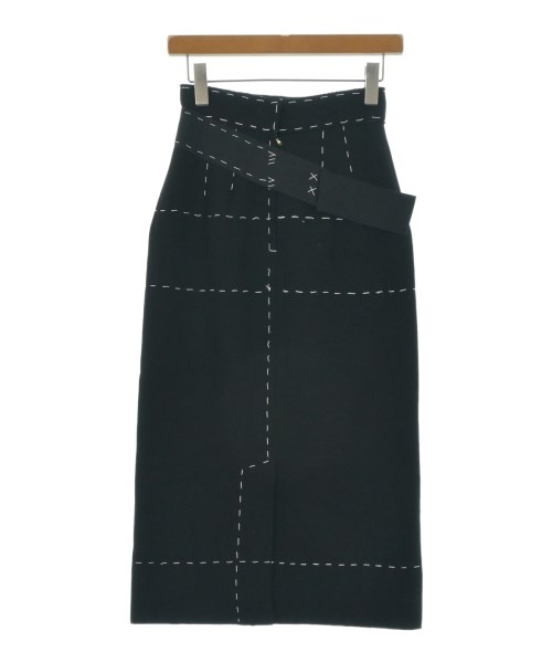 DOLCE&GABBANA（ドルチェアンドガッバーナ）ひざ丈スカート 黒 サイズ:36(XS位) レディース/2200620296403