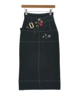 DOLCE&GABBANA（ドルチェアンドガッバーナ）ひざ丈スカート 黒 サイズ:36(XS位) レディース/2200620296403