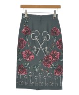 DOLCE&GABBANA（ドルチェアンドガッバーナ）ひざ丈スカート グレー サイズ:38(S位) レディース/2200620296410