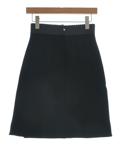 DOLCE&GABBANA（ドルチェアンドガッバーナ）ひざ丈スカート 黒 サイズ:36(XS位) レディース/2200620296427