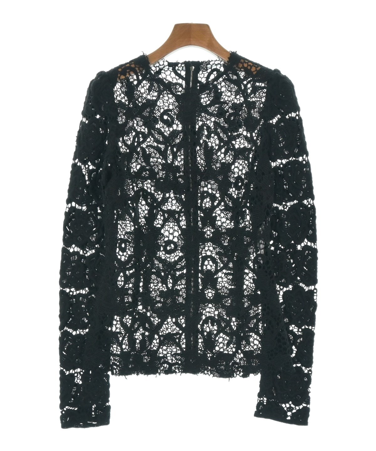 DOLCE&GABBANA（ドルチェアンドガッバーナ）ブラウス 黒 サイズ:38(S位