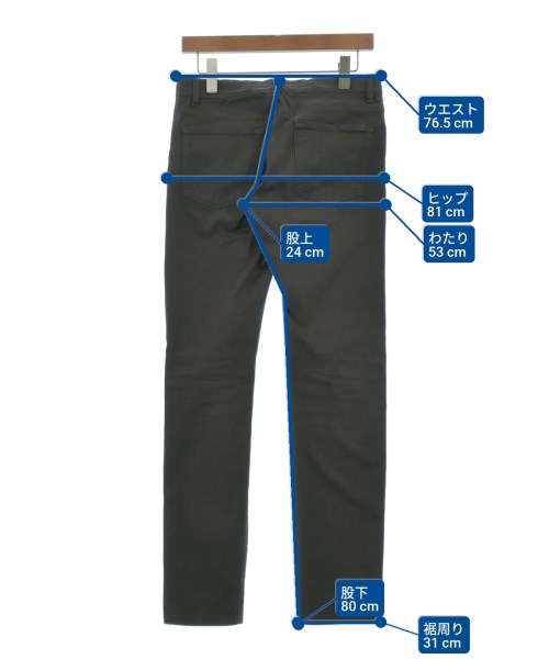 DOLCE&GABBANA（ドルチェアンドガッバーナ）デニムパンツ 茶 サイズ:46(M位) メンズ/2200635733030