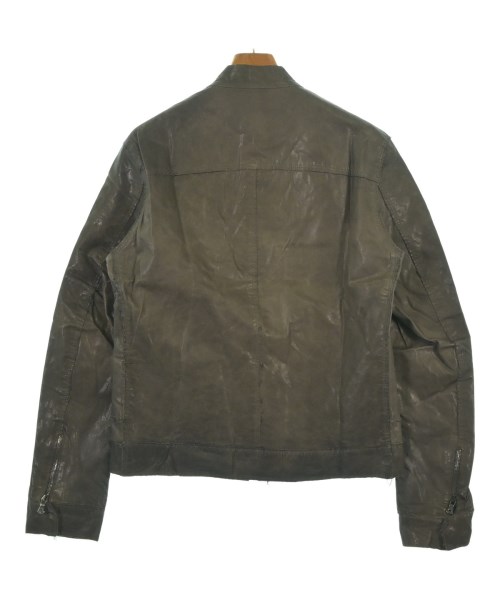 DOLCE&GABBANA（ドルチェアンドガッバーナ）ライダース 茶 サイズ:48(L位) メンズ/2200635985019