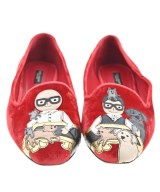 DOLCE&GABBANA（ドルチェアンドガッバーナ）バレエシューズ/オペラシューズ 赤 サイズ:EU37(23.5cm位) レディース/2200630536100