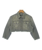 DOLCE&GABBANA（ドルチェアンドガッバーナ）デニムジャケット カーキ サイズ:38(S位) レディース/2200637262026