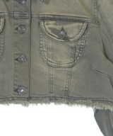 DOLCE&GABBANA（ドルチェアンドガッバーナ）デニムジャケット カーキ サイズ:38(S位) レディース/2200637262026