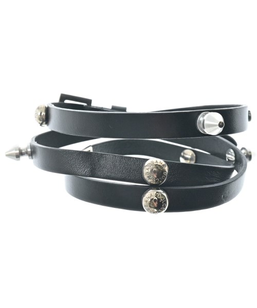DOLCE&GABBANA（ドルチェアンドガッバーナ）ブレスレット・バングル 黒 サイズ:- メンズ/2200526731398
