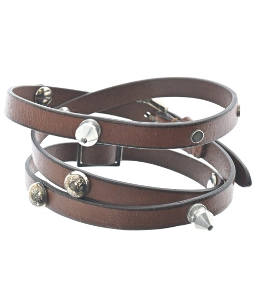 DOLCE&GABBANA（ドルチェアンドガッバーナ）ブレスレット・バングル 茶 サイズ:- メンズ/2200526731404