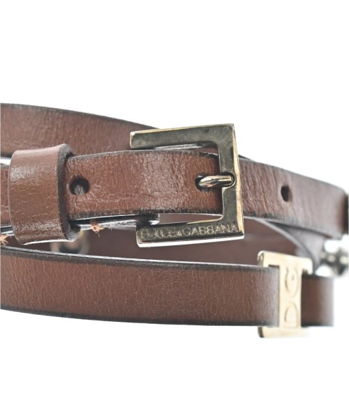 DOLCE&GABBANA（ドルチェアンドガッバーナ）ブレスレット・バングル 茶 サイズ:- メンズ/2200526731404