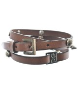 DOLCE&GABBANA（ドルチェアンドガッバーナ）ブレスレット・バングル 茶 サイズ:- メンズ/2200526731404