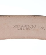 DOLCE&GABBANA（ドルチェアンドガッバーナ）ベルト ベージュ サイズ:- メンズ/2200529213587