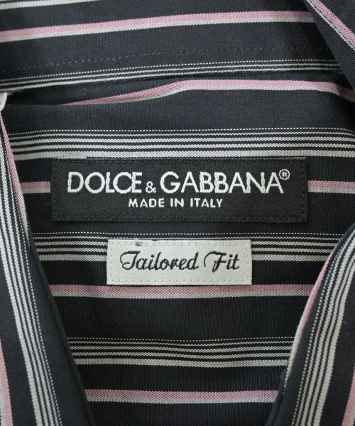 DOLCE&GABBANA（ドルチェアンドガッバーナ）カジュアルシャツ 黒 サイズ:41(XL位) メンズ/2200594035503