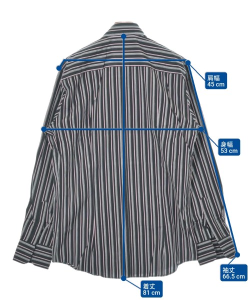 DOLCE&GABBANA（ドルチェアンドガッバーナ）カジュアルシャツ 黒 サイズ:41(XL位) メンズ/2200594035503