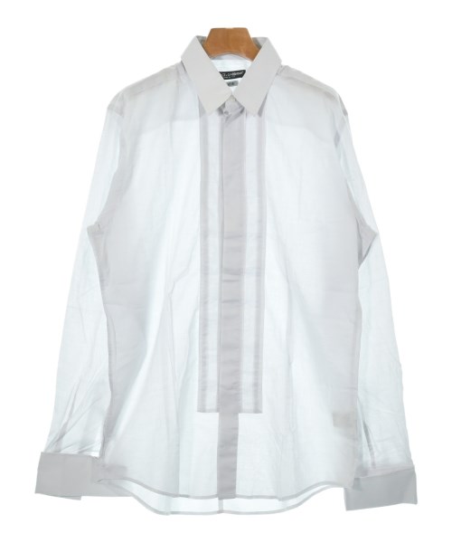 DOLCE&GABBANA（ドルチェアンドガッバーナ）カジュアルシャツ グレー サイズ:41(XL位) メンズ/2200594035541