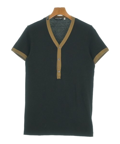 DOLCE&GABBANA（ドルチェアンドガッバーナ）Tシャツ・カットソー 黒 サイズ:48(L位) メンズ/2200594329152