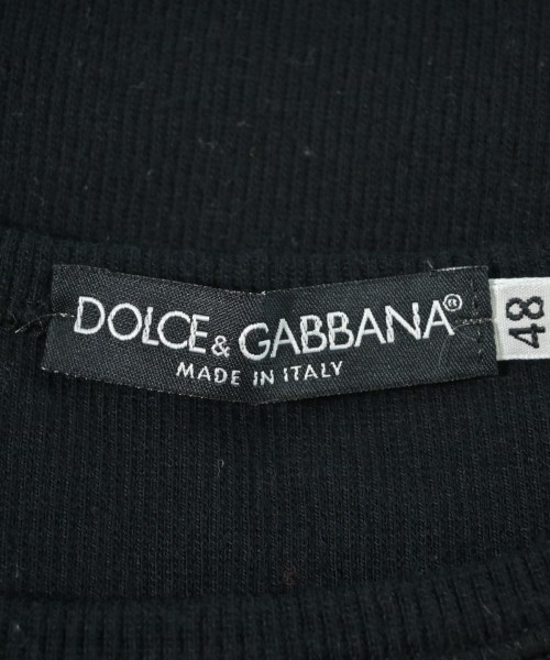 DOLCE&GABBANA（ドルチェアンドガッバーナ）タンクトップ 黒 サイズ:48(L位) メンズ/2200594329527