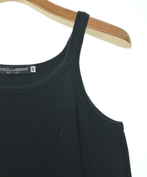 DOLCE&GABBANA（ドルチェアンドガッバーナ）タンクトップ 黒 サイズ:48(L位) メンズ/2200594329527