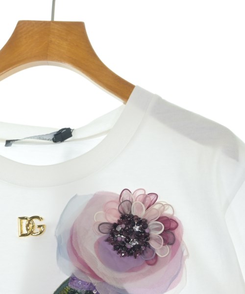 DOLCE&GABBANA（ドルチェアンドガッバーナ）Tシャツ・カットソー 白 サイズ:36(XS位) レディース/2200629233058