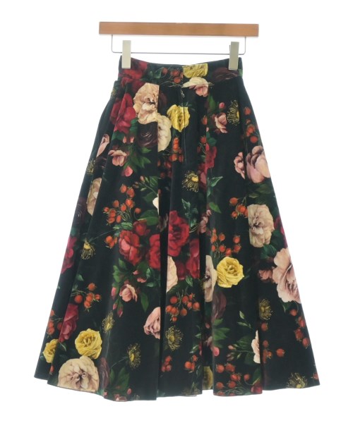 DOLCE&GABBANA（ドルチェアンドガッバーナ）ロング・マキシ丈スカート 黒 サイズ:36(XS位) レディース/2200633144012