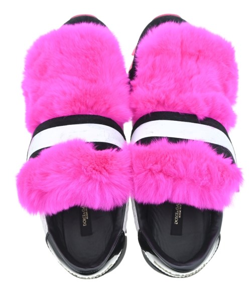 DOLCE&GABBANA（ドルチェアンドガッバーナ）スニーカー ピンク サイズ:EU38(24.5cm位) レディース/2200637741071