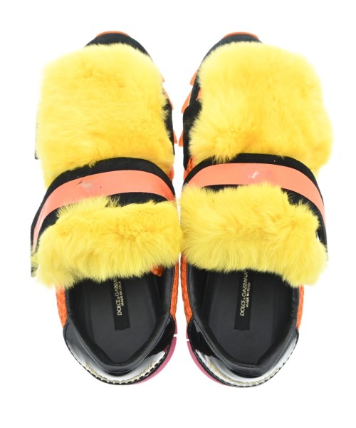 DOLCE&GABBANA（ドルチェアンドガッバーナ）スニーカー オレンジ サイズ:EU38(24.5cm位) レディース/2200637741088