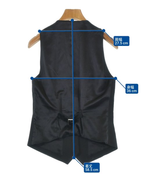 DOLCE&GABBANA（ドルチェアンドガッバーナ）ベスト 黒 サイズ:40(M位) レディース/2200638380019