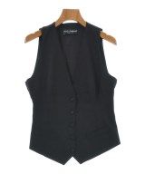 DOLCE&GABBANA（ドルチェアンドガッバーナ）ベスト 黒 サイズ:40(M位) レディース/2200638380019