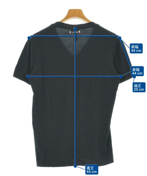DOLCE&GABBANA（ドルチェアンドガッバーナ）Tシャツ・カットソー 黒 サイズ:XS メンズ/2200623641064