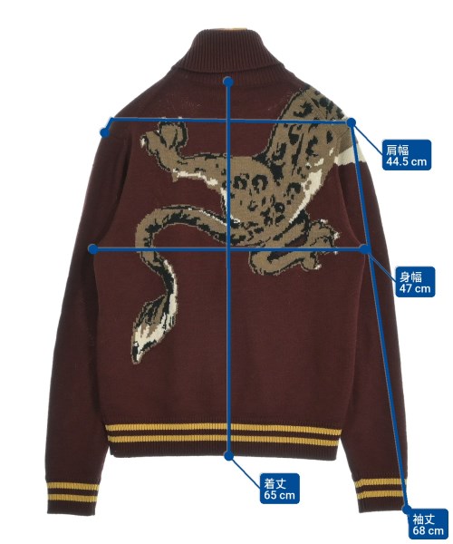 DOLCE&GABBANA（ドルチェアンドガッバーナ）ニット・セーター 赤 サイズ:46(M位) メンズ/2200606573016