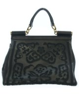 DOLCE&GABBANA（ドルチェアンドガッバーナ）ハンドバッグ 黒 サイズ:- レディース/2200639535173