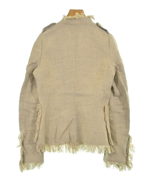 DOLCE&GABBANA（ドルチェアンドガッバーナ）カジュアルジャケット ベージュ サイズ:38(S位) レディース/2200640498023