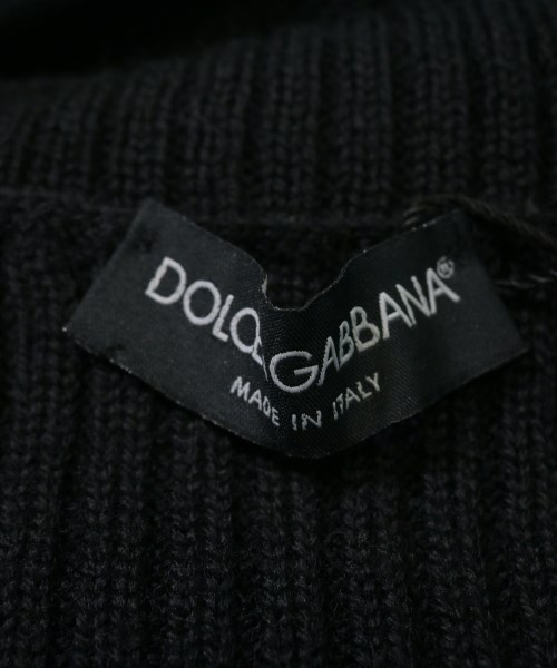 DOLCE&GABBANA（ドルチェアンドガッバーナ）ニット・セーター 黒 サイズ:46(M位) メンズ/2200640521240