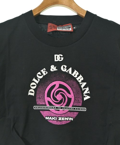 DOLCE&GABBANA（ドルチェアンドガッバーナ）Tシャツ・カットソー 黒 サイズ:40(M位) レディース/2200640608095