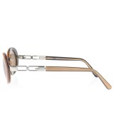 DOLCE&GABBANA（ドルチェアンドガッバーナ）サングラス ベージュ サイズ:- レディース/2200641354021