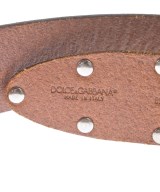 DOLCE&GABBANA（ドルチェアンドガッバーナ）ベルト 茶 サイズ:- メンズ/2200641709029