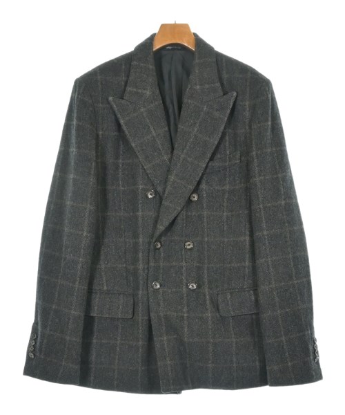 DOLCE&GABBANA(ドルチェアンドガッバーナ)テーラードジャケット 黒 サイズ:52(XXL位)/2200623805022