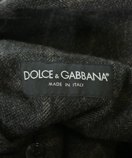 DOLCE&GABBANA（ドルチェアンドガッバーナ）テーラードジャケット 黒 サイズ:52(XXL位) メンズ/2200623805022