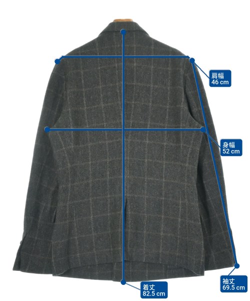 DOLCE&GABBANA（ドルチェアンドガッバーナ）テーラードジャケット 黒 サイズ:52(XXL位) メンズ/2200623805022