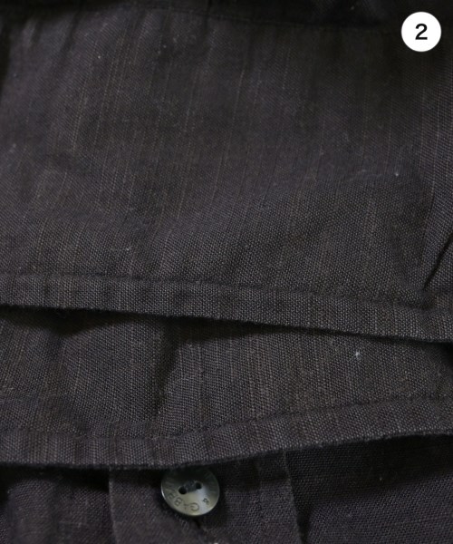 DOLCE&GABBANA（ドルチェアンドガッバーナ）カジュアルシャツ 茶 サイズ:38(S位) メンズ/2200640661069