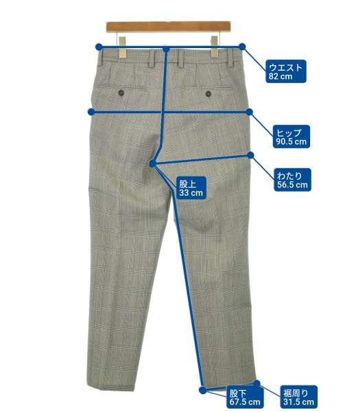 DOLCE&GABBANA（ドルチェアンドガッバーナ）スラックス グレー サイズ:46(M位) メンズ/2200642855039