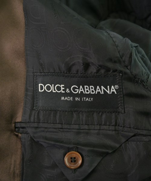 DOLCE&GABBANA（ドルチェアンドガッバーナ）テーラードジャケット 茶 サイズ:46(M位) メンズ/2200642873019