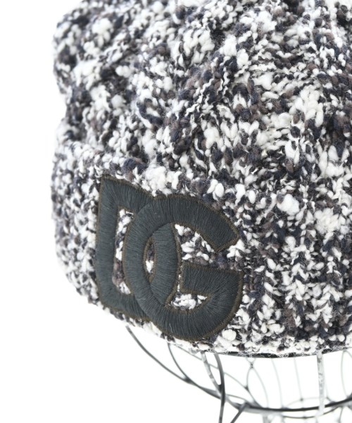 DOLCE&GABBANA（ドルチェアンドガッバーナ）ニットキャップ・ビーニー 白 サイズ:- メンズ/2200643363021