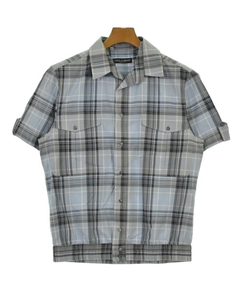 DOLCE&GABBANA(ドルチェアンドガッバーナ)カジュアルシャツ グレー サイズ:40(L位)/2200632774388