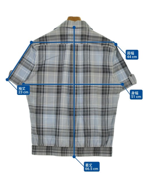 DOLCE&GABBANA（ドルチェアンドガッバーナ）カジュアルシャツ グレー サイズ:40(L位) メンズ/2200632774388