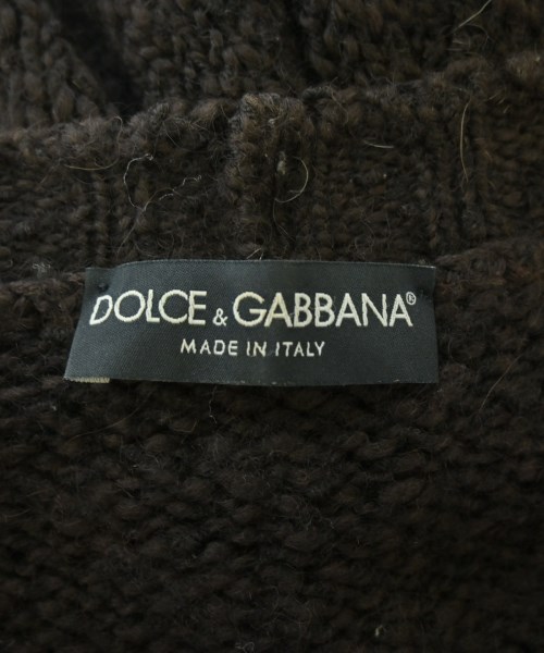 DOLCE&GABBANA（ドルチェアンドガッバーナ）カーディガン 茶 サイズ:46(M位) メンズ/2200571650019